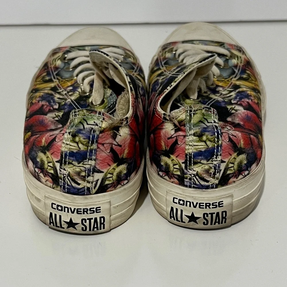 CONVERSE Floral Canvas Sneakers US SIZE 9 - Picture 3 of 7